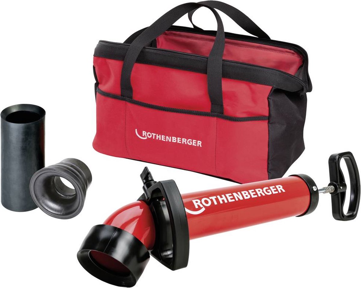 Rothenberger 1000001762 Buisreinigingsapparaat ROPUMP SUPER plus set m. Adapter breed