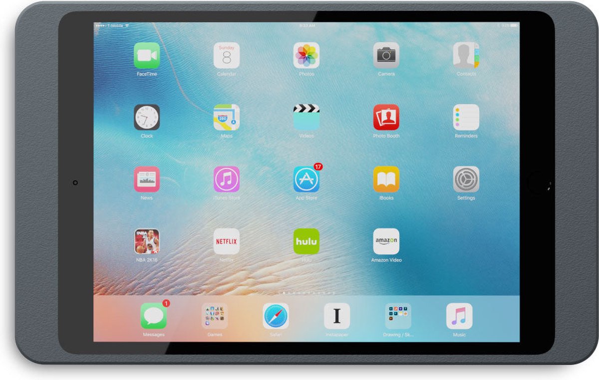 Displine Dame Wall Tablet muurhouder Apple iPad 10.2 (7./8./9. Gen.), iPad Air 10.5 (3. Gen.), iPad Pro 10.5 25,9 cm (10.2) - 26,7 cm (10,5)