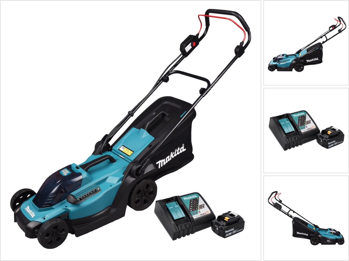 Makita DLM330RT LXT 18 V Accu Grasmaaier | 33 cm | 5.0 Ah accu + snellader | In doos