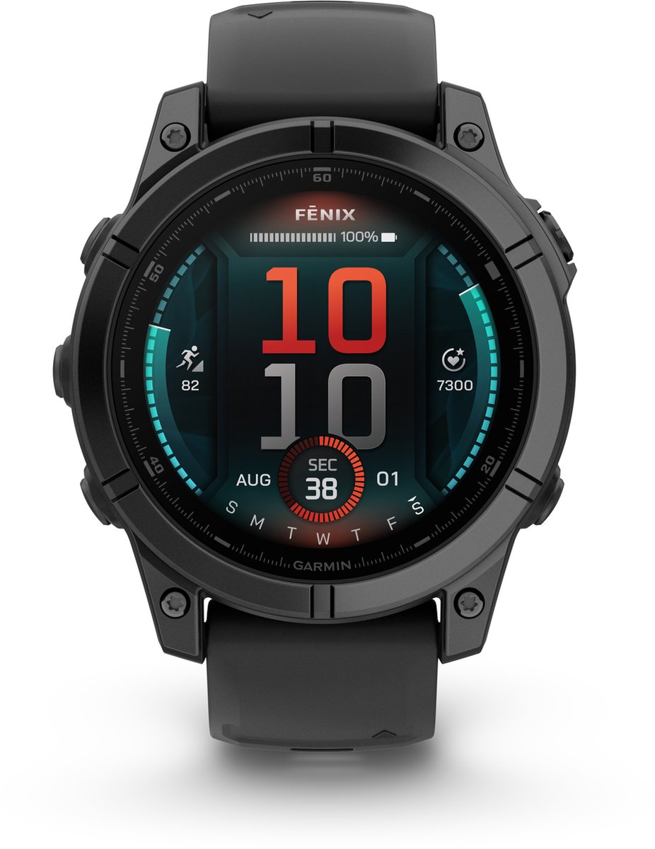 Garmin Fenix E Smartwatch Grijs-zwart