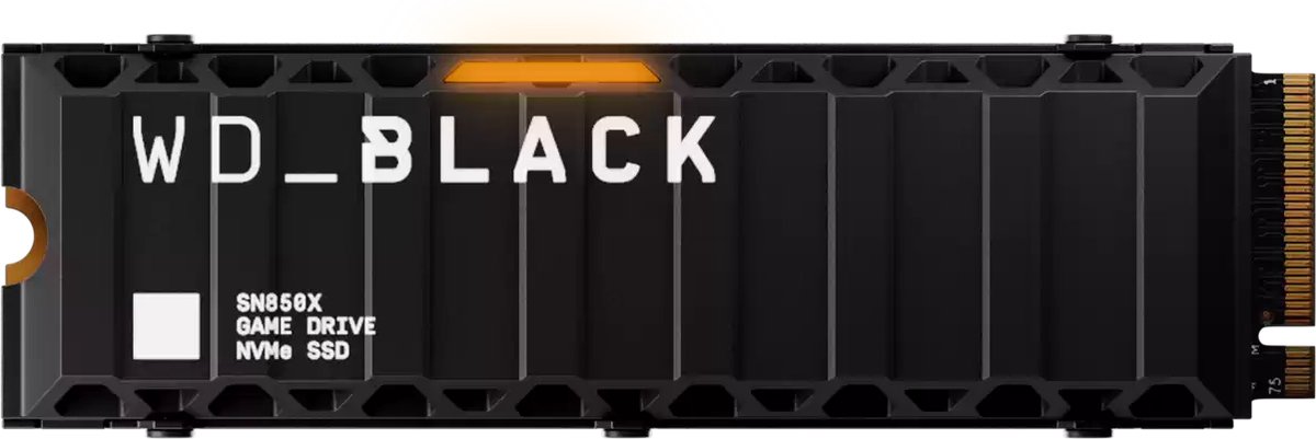 WD Black SN850X 4TB Heatsink PS5