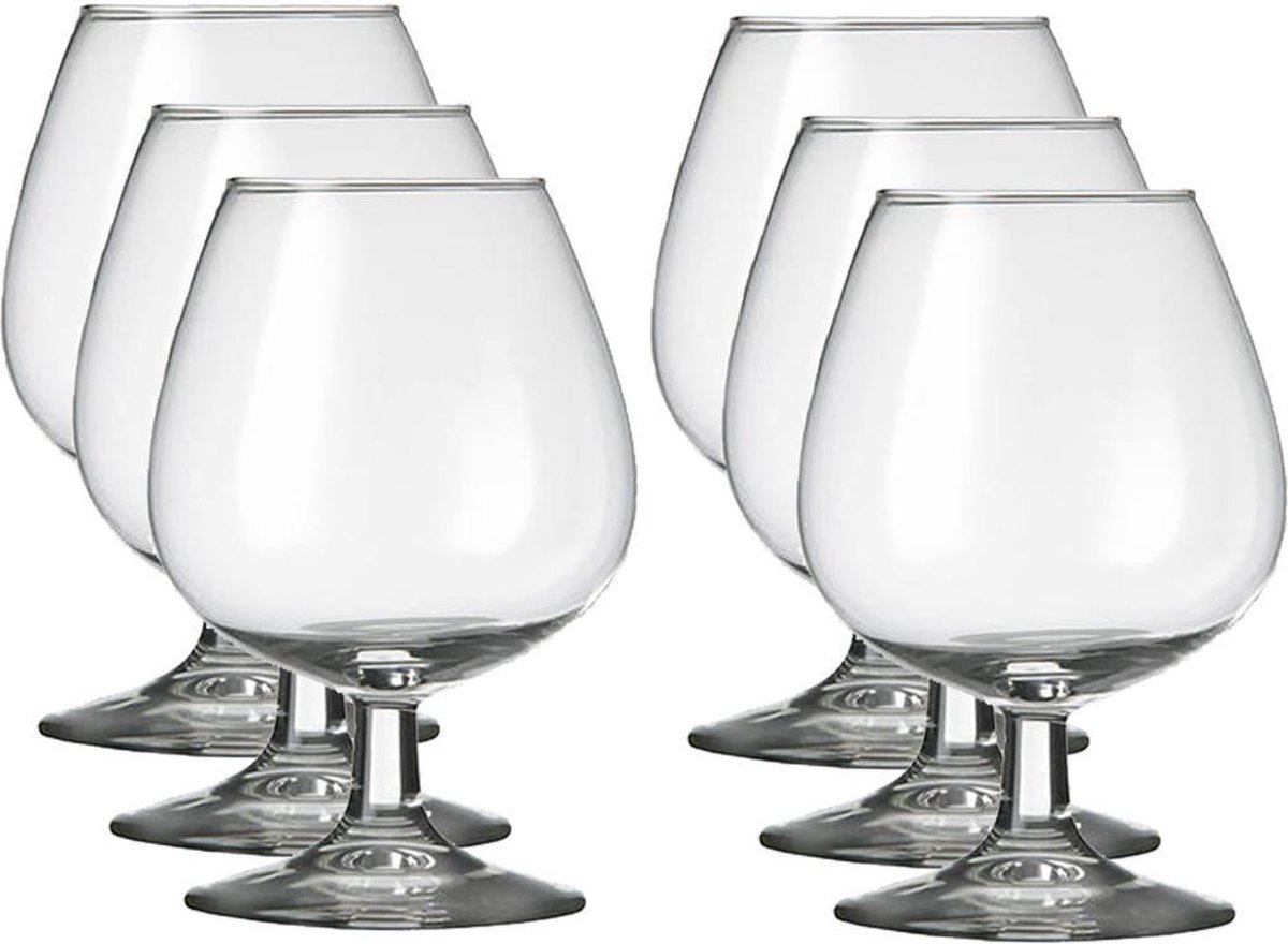 24x Cognacglazen transparant 370 ml Specials -
