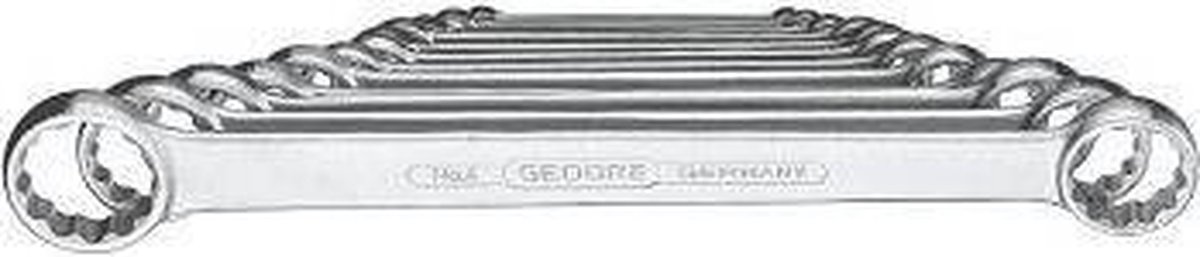 Gedore Ringsleutelset plat 12-dlg. - 6062190