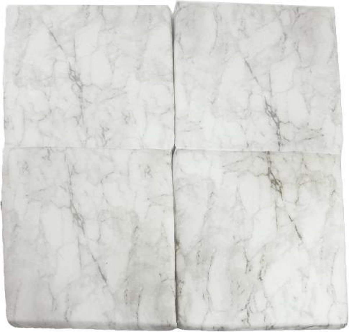 Speelmat - Vierkant - White Marble