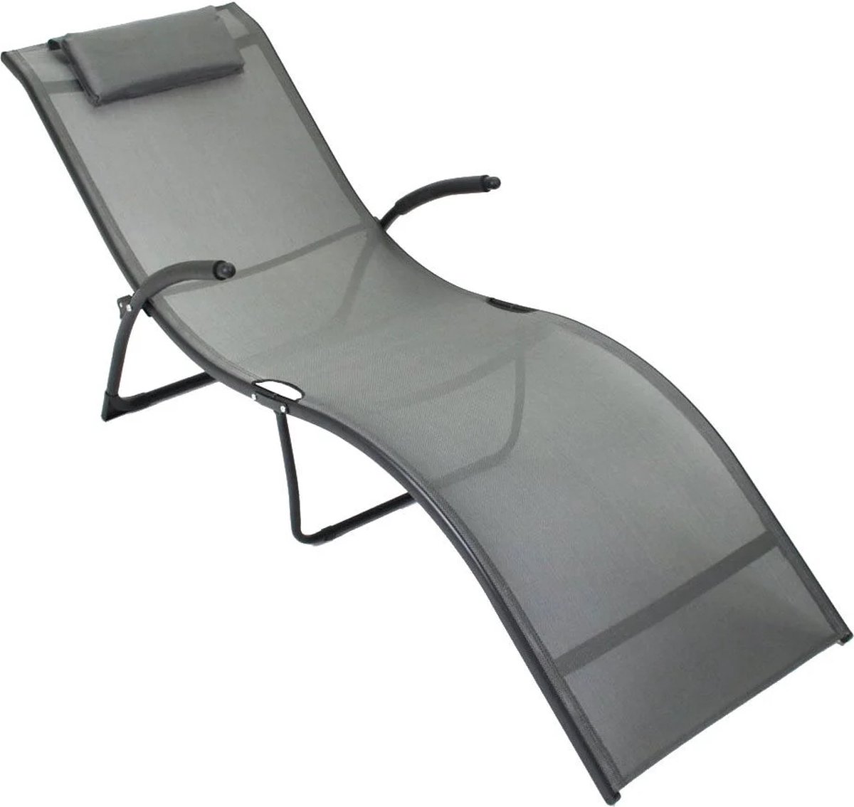 Calypso Opvouwbaar Ligbed Metaal/textilene 173x63x65cm