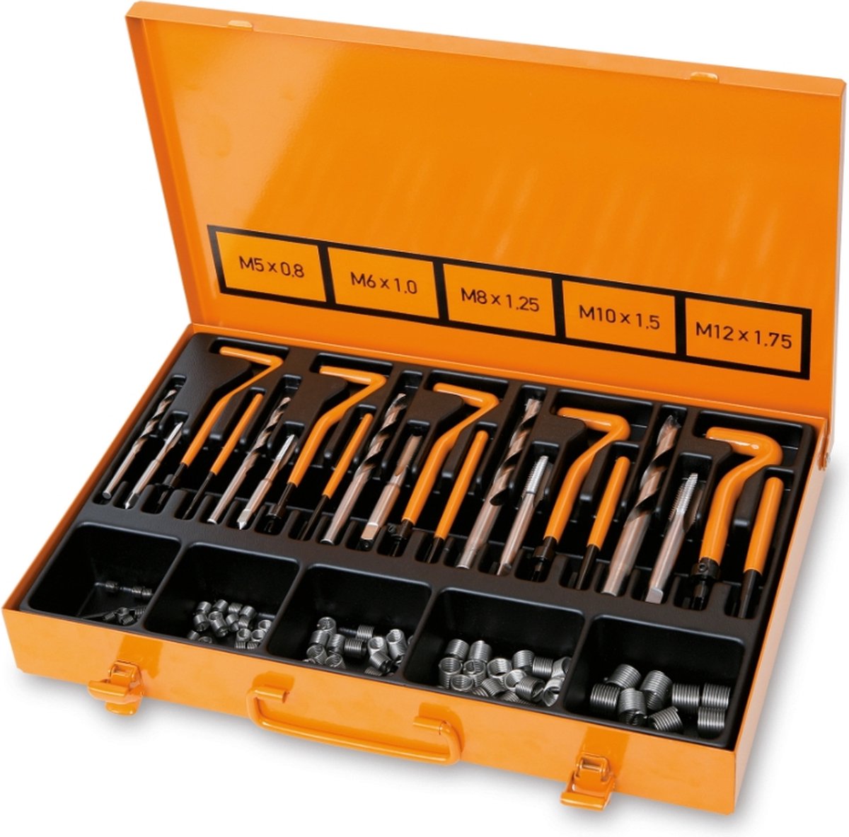 Beta Assortment for repairing damaged threads M5-M6-M8-M10-M12 437U/09 - 004370550