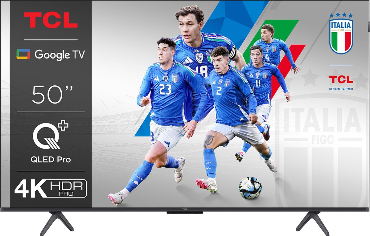 TCL Smart Android QLED+ TV 50C655 (2024) 50"