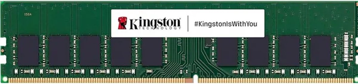 Kingston KTD-PE432E/32G Werkgeheugenmodule voor PC DDR4 32 GB 1 x 32 GB ECC 3200 MHz 288-pins DIMM CL22 KTD-PE432E/32G
