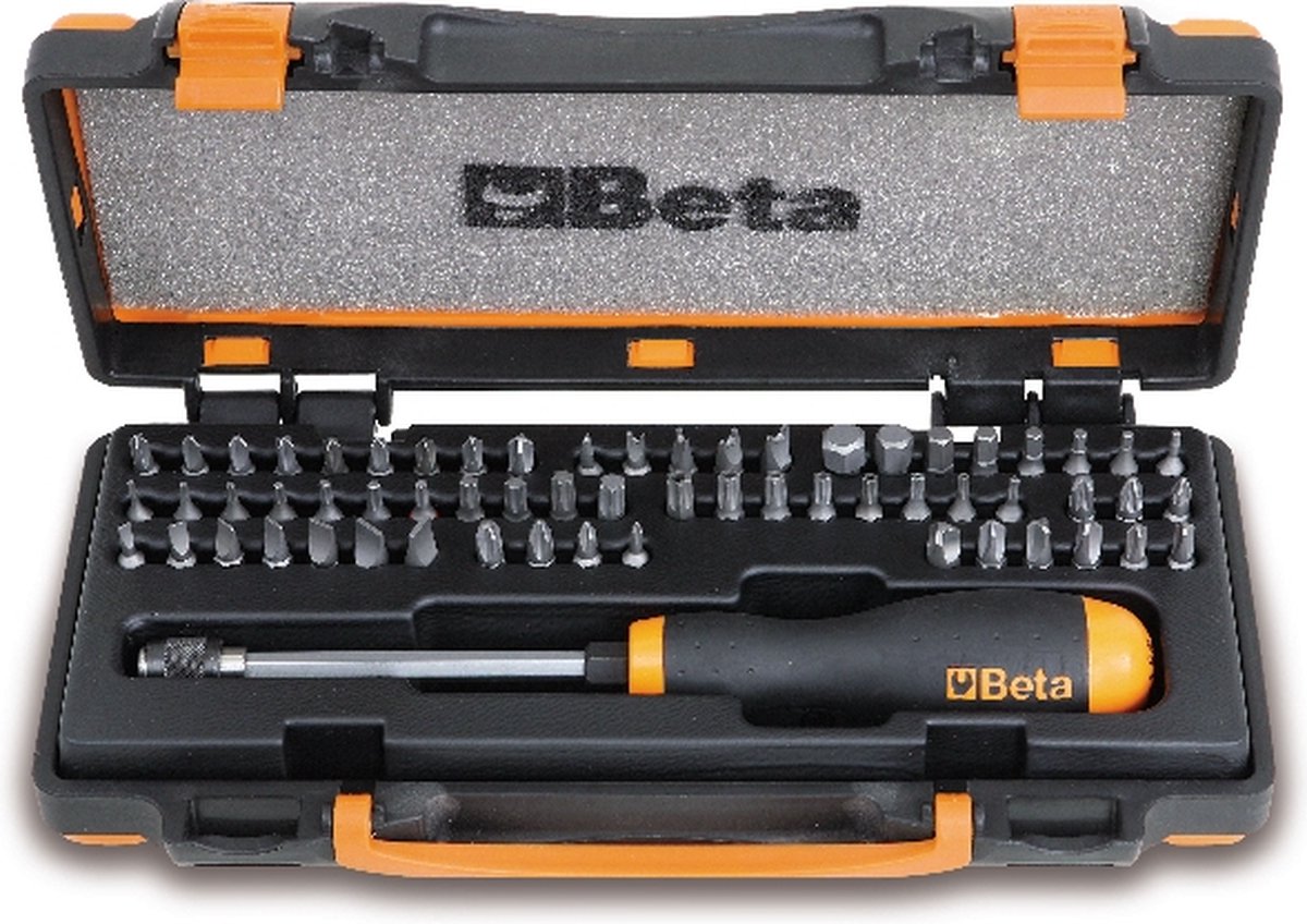 Beta 61-delige set bits met magnetische bithouder (art. 861LP, 861PE, 861PH, 861PZ, 861TX, 861RTX, 861TRW, 861TQS, 861SP, 851SR) 861/C61P - 008610978