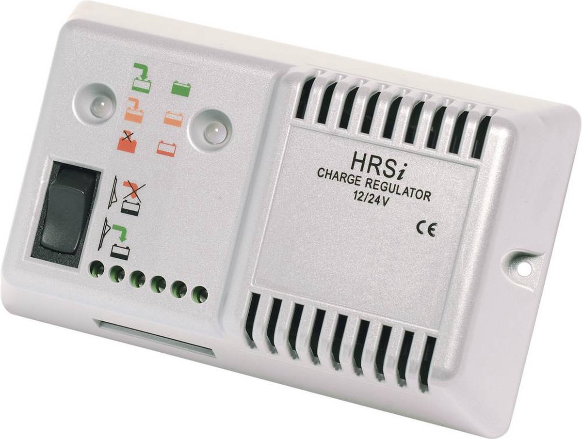 Sunset HRSi Charge Regulator Laadregelaar voor zonne-energie PWM 12 V, 24 V 10 A