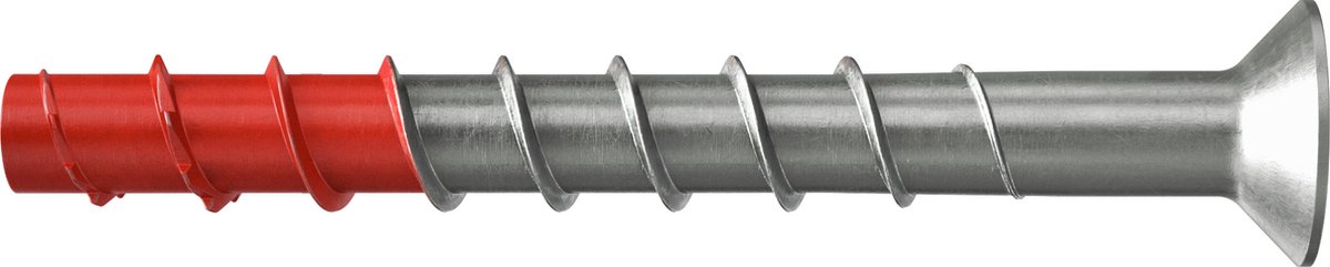 Fischer Betonschroef FBS II 10x100 15/- verzonken kop roestvast staal R - 543585 - 50 stuk(s) - 543585