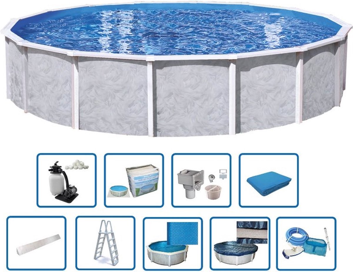 Interline Zwembad Interline Diana rond 5,50m Premium pakket