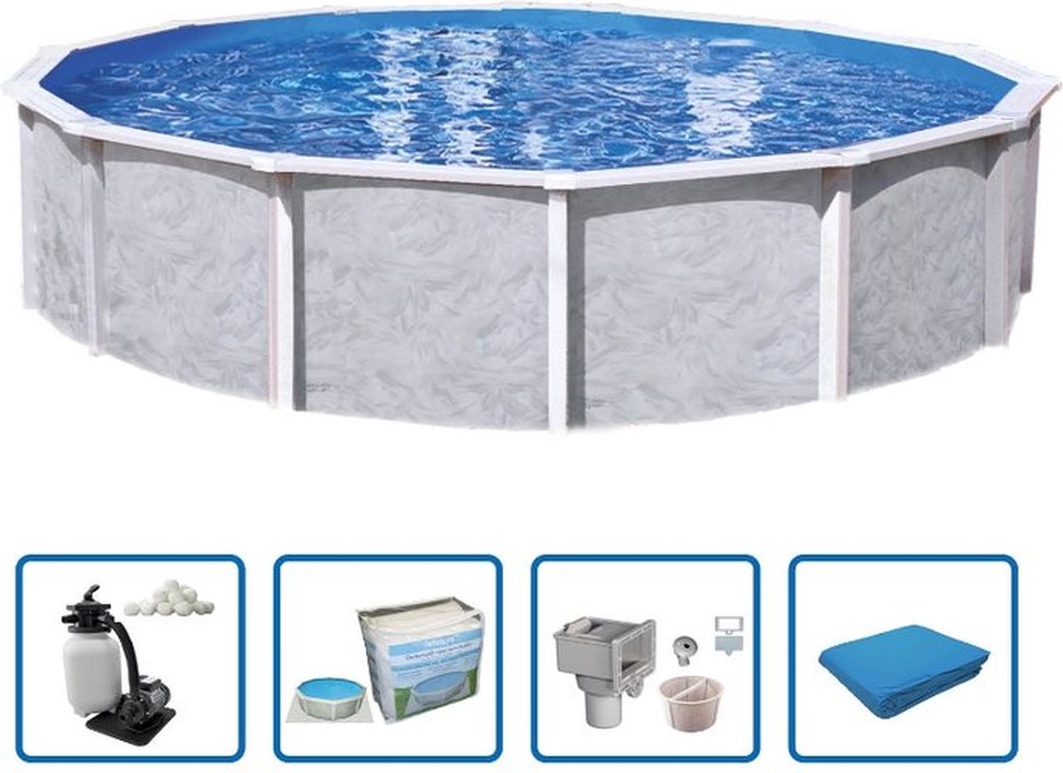 Interline Zwembad Interline Diana rond 4,90m Basis pakket