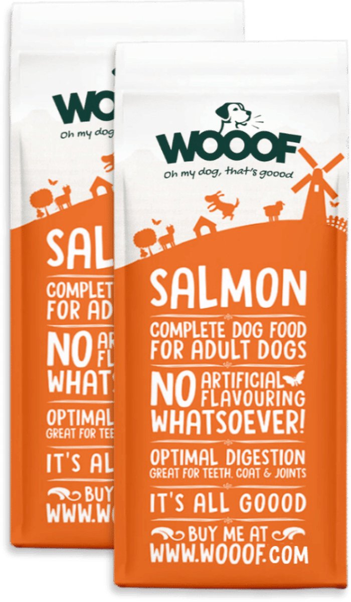 WOOOF zalm 36kg