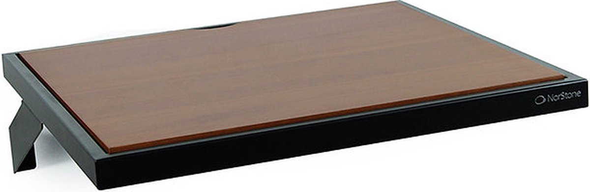 Norstone Esse WS audio meubel zwart/walnoot