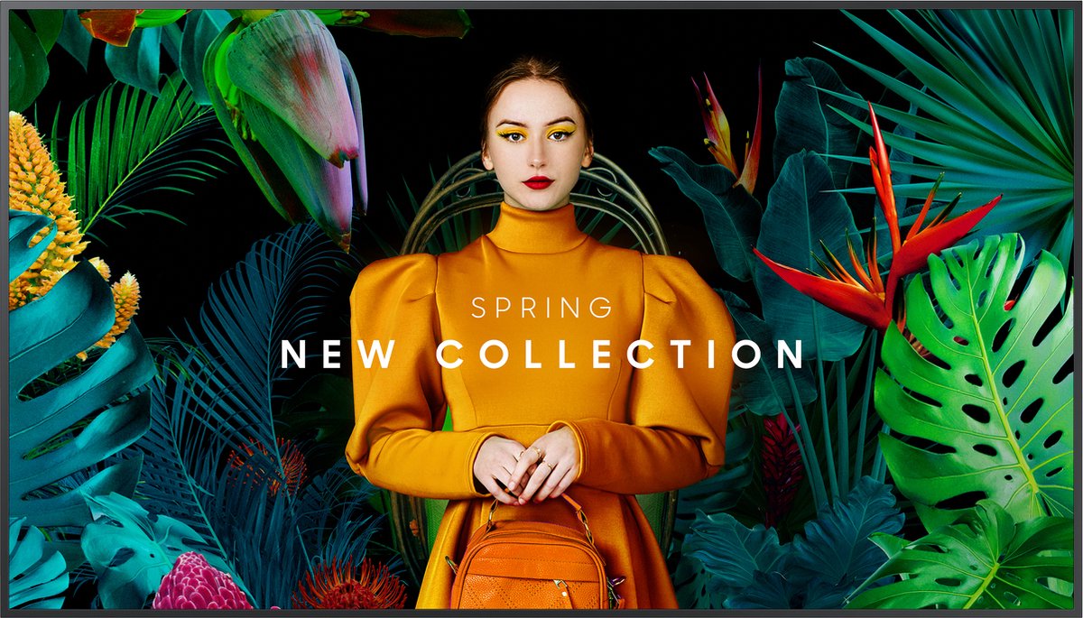 Samsung 50"Crystal UHD Signage QBC