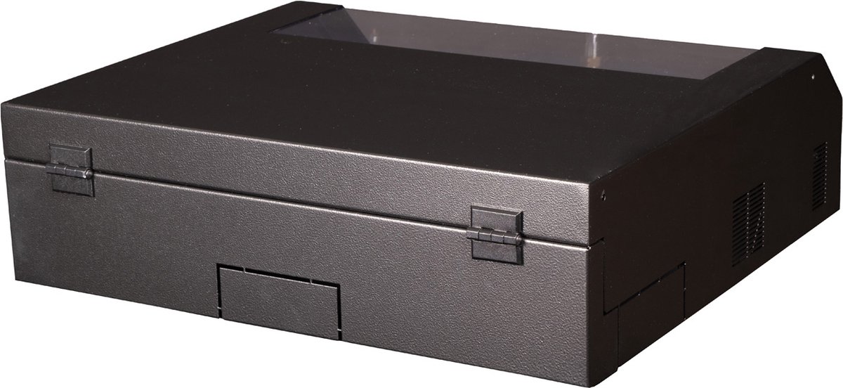 ROLINE 19-inch wandbehuizing Basic 5 U, kort zwart