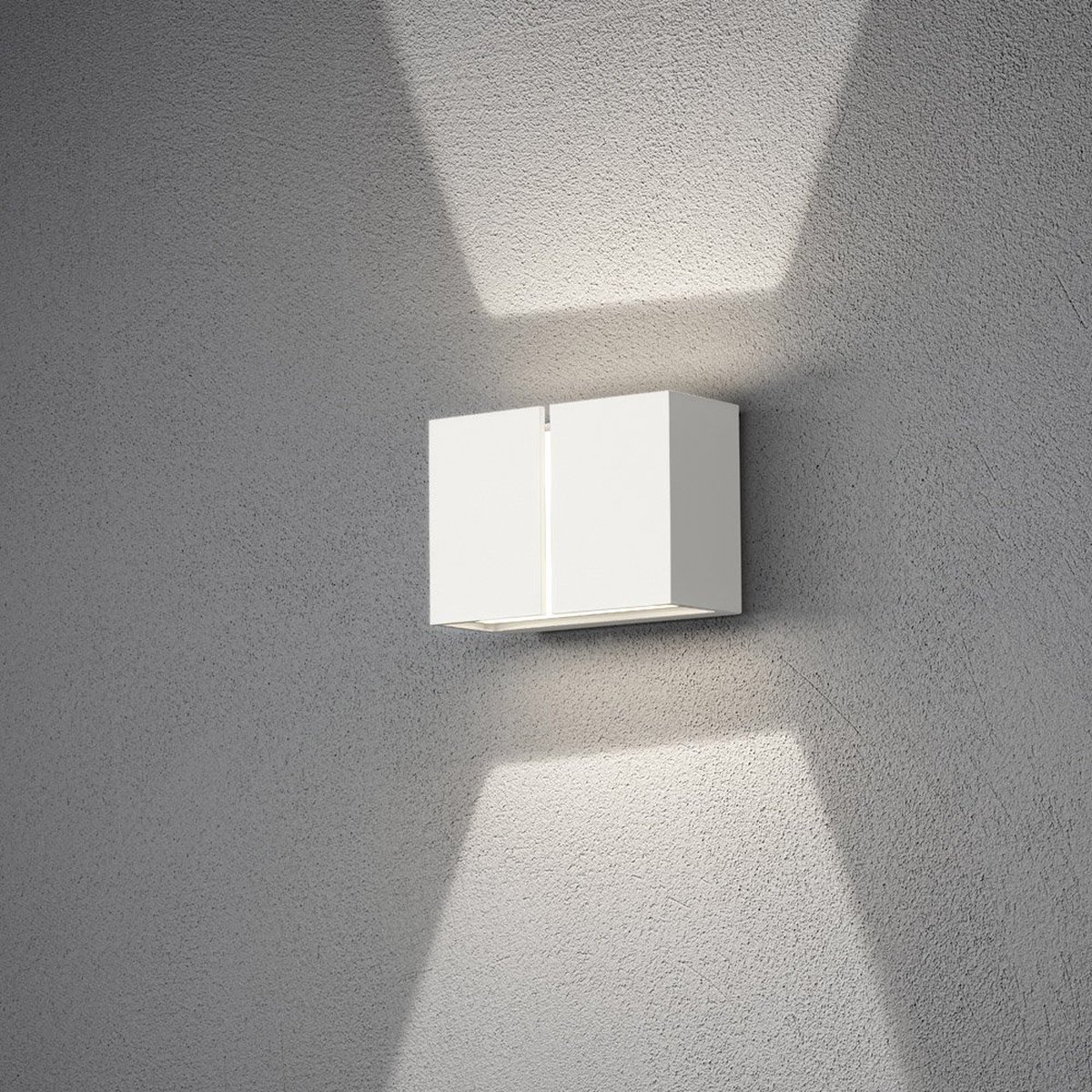 Konstsmide Pavia 7877-250 LED-buitenlamp (wand) Energielabel: G (A - G) LED 12 W Wit