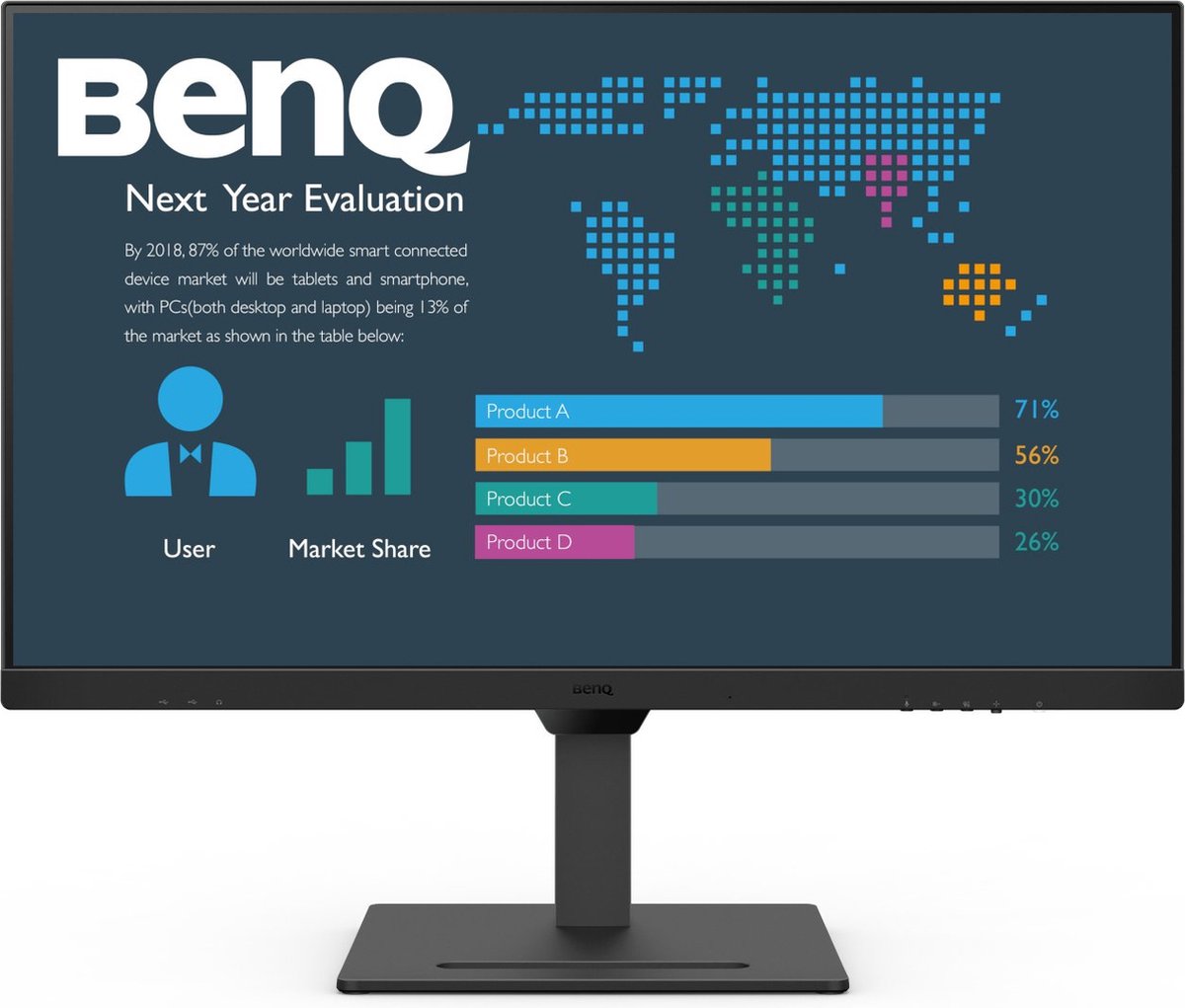 BenQ BL3290QT computer monitor 80 cm (31.5") 2560 x 1440 Pixels Quad HD LED Zwart