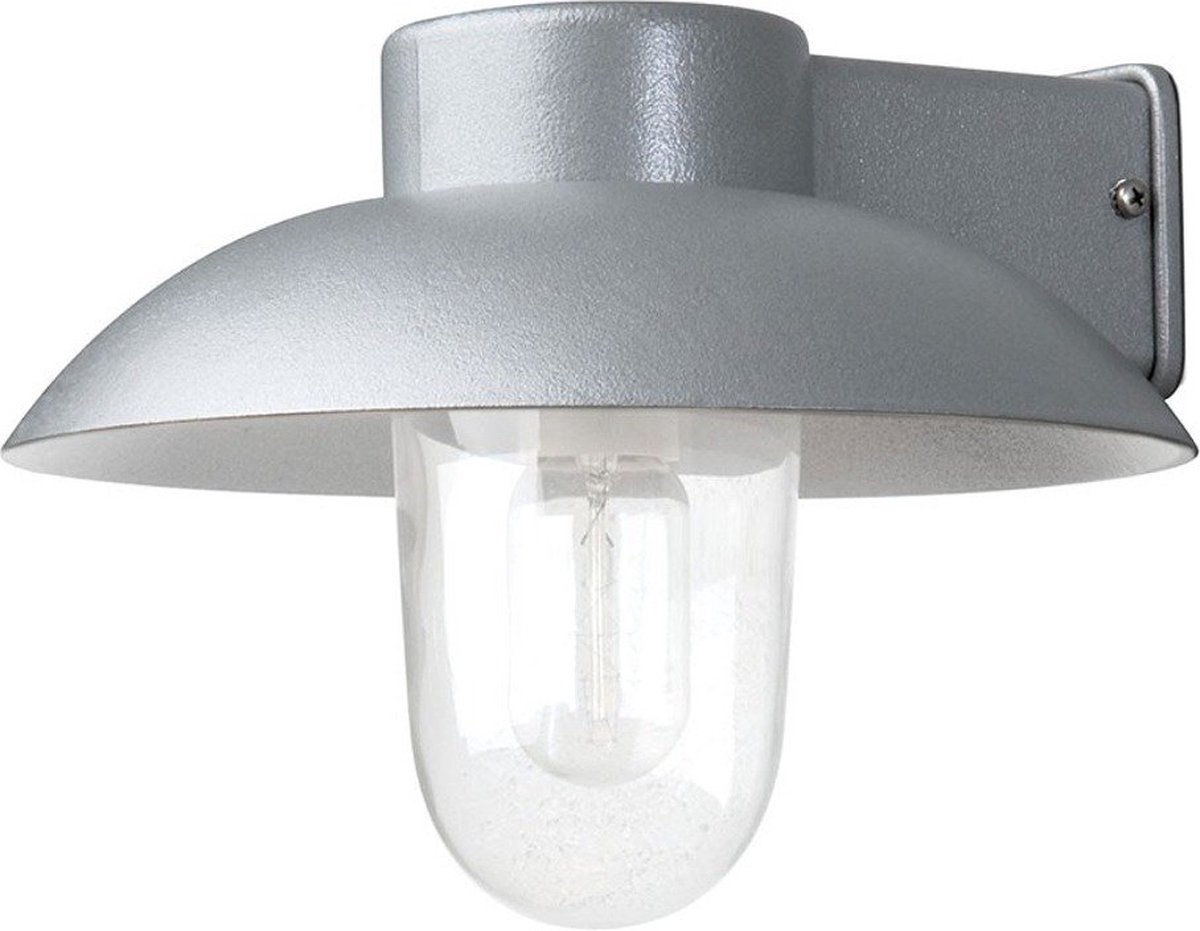 Konstsmide Mani 415-310 Buitenlamp (wand) Spaarlamp, LED E27 60 W Zilver