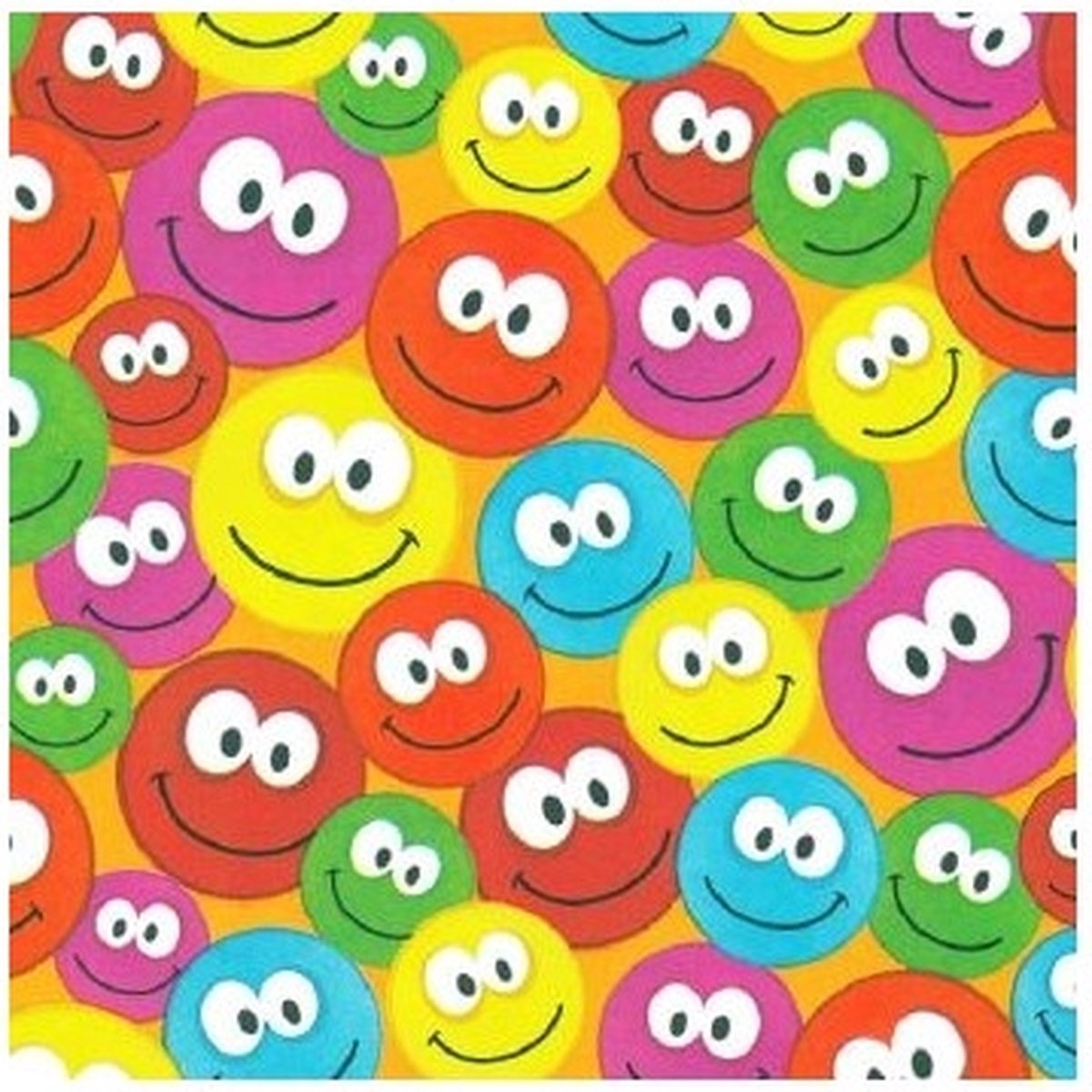 Toonbankrol 50cm Smilies 200m