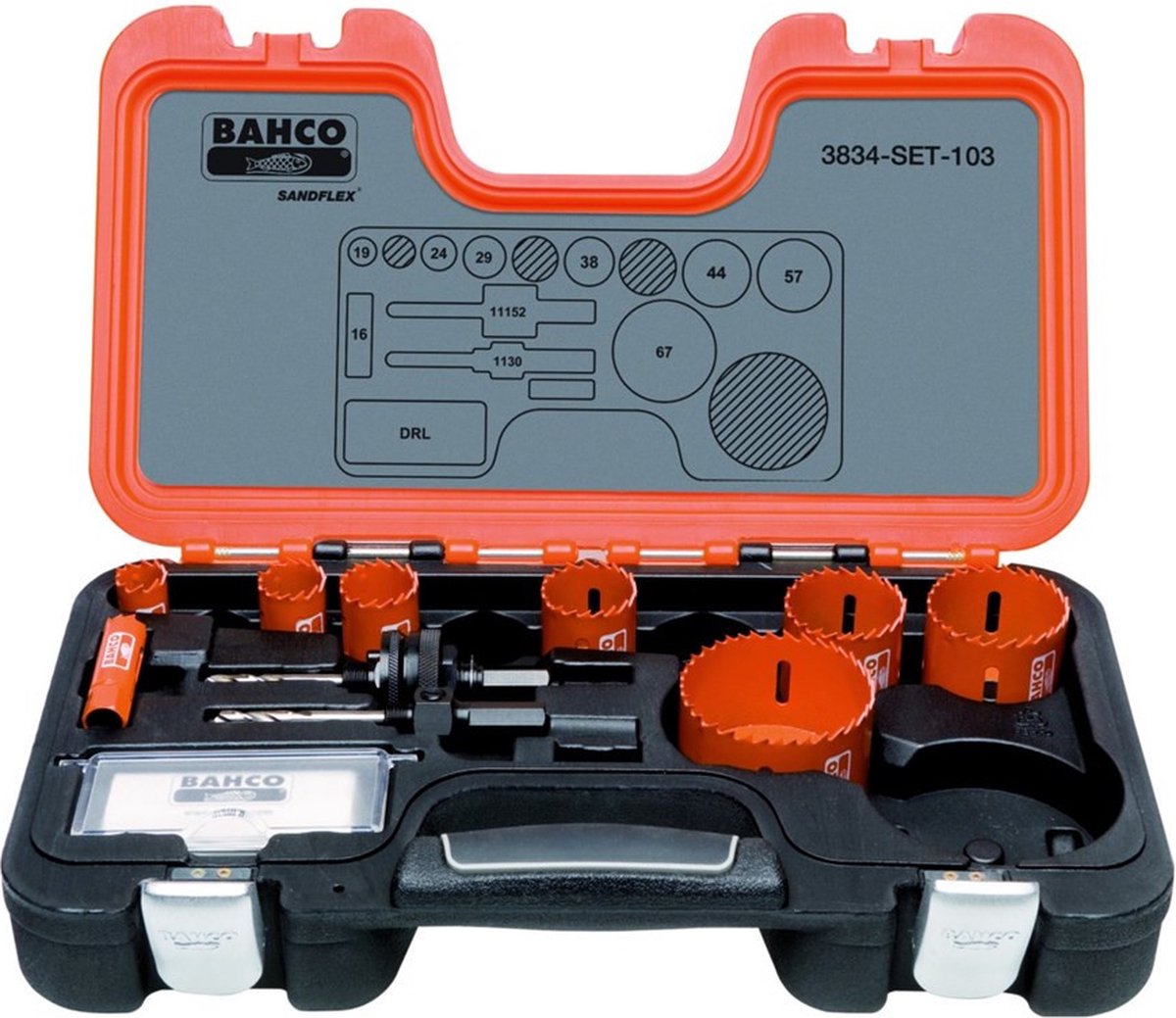 Bahco gatzagenset | 3834-SET-103