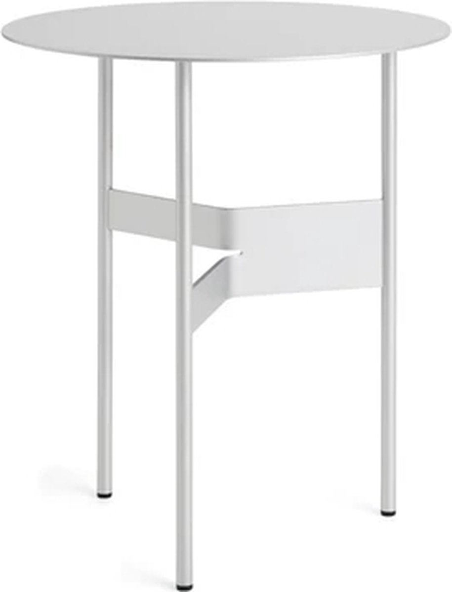 Hay Shim BijzettafelØ45 Silver Grey