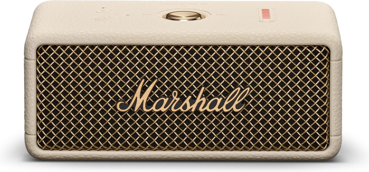 Marshall Emberton Iii Speaker Bt Cream Bluetooth-speaker Wit