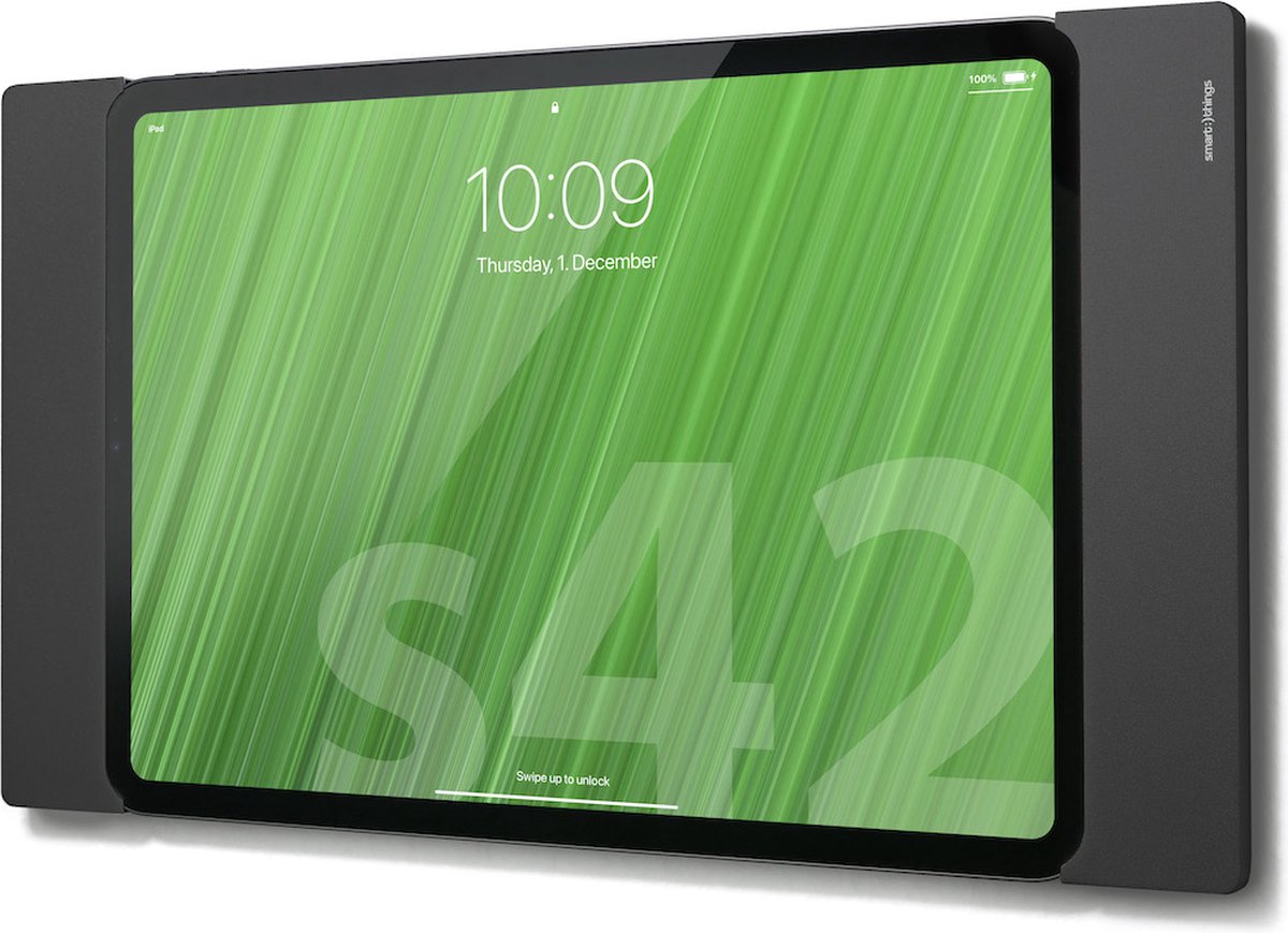 Smart Things sDock Fix s42 iPad muurhouder Zwart Geschikt voor Apple model: iPad 10.9 (10e generatie)
