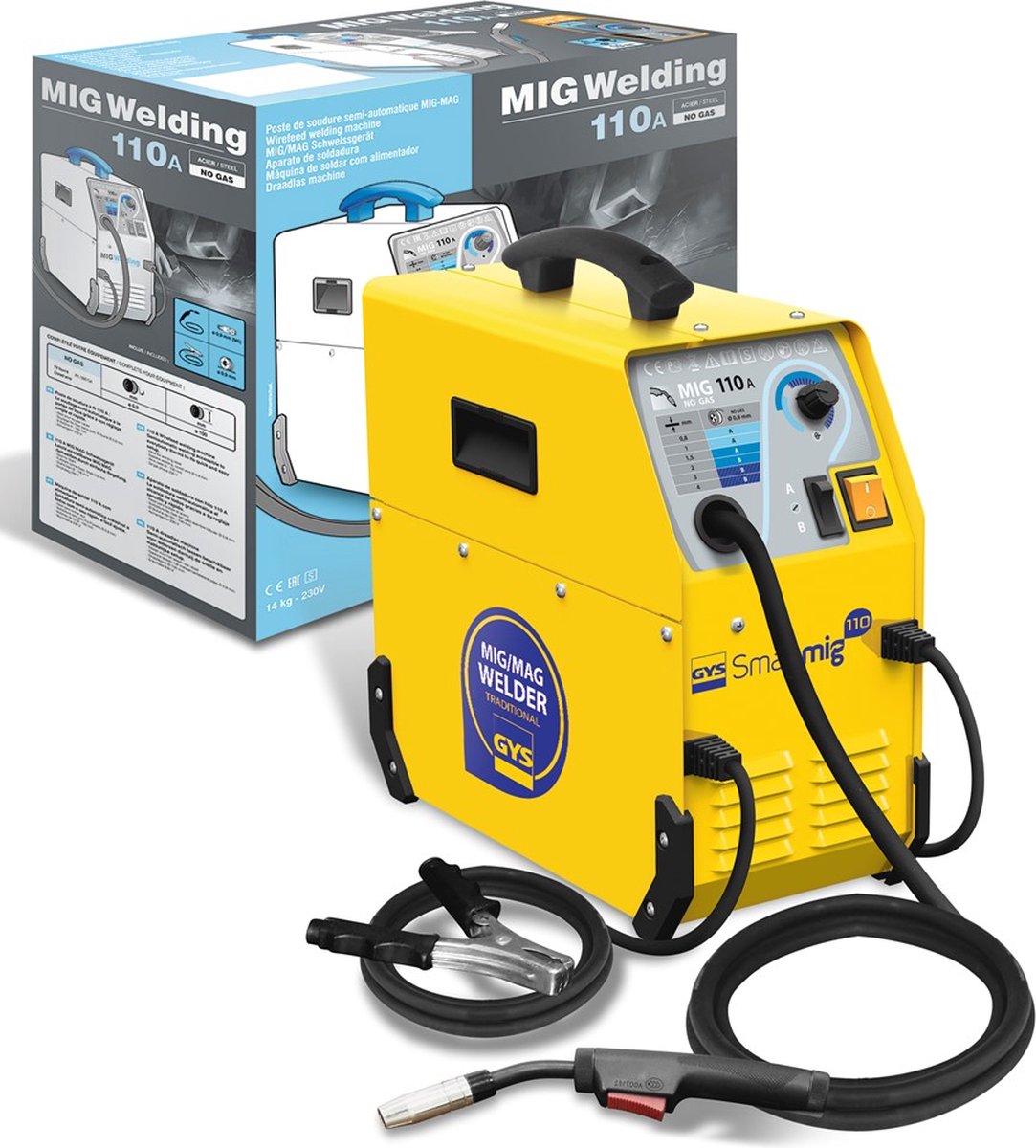 Gys Smartmig 110, excl. drukregelaar - 5192033993