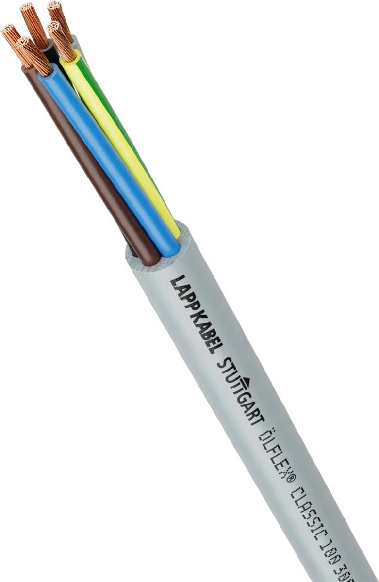 LAPP ÖLFLEX® CLASSIC 100 Stuurstroomkabel 5 G 1.50 mm² Grijs 100664/100 100 m