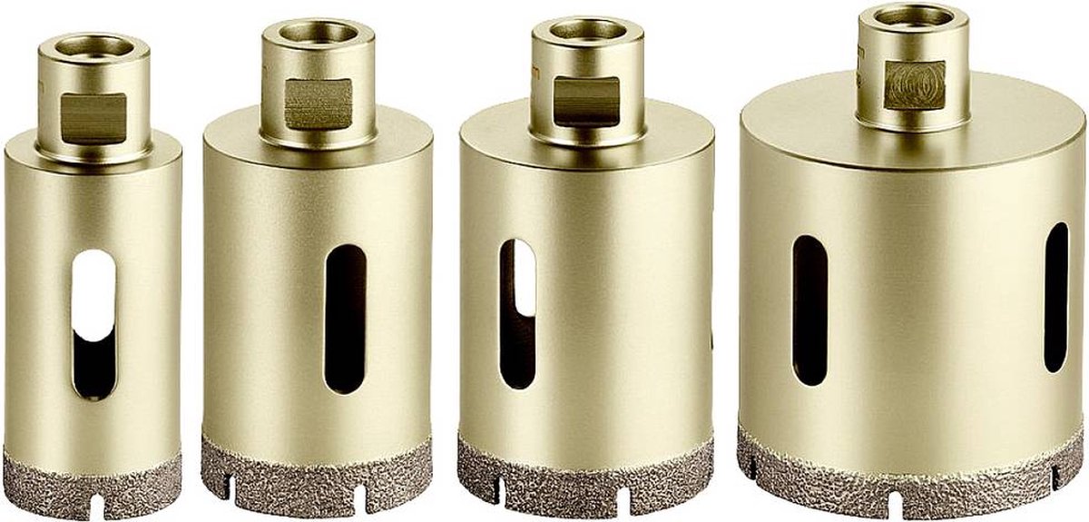Metabo Accessoires Tegel-diamantboorkronen set | "Dry" | (4-delig) - 628319000