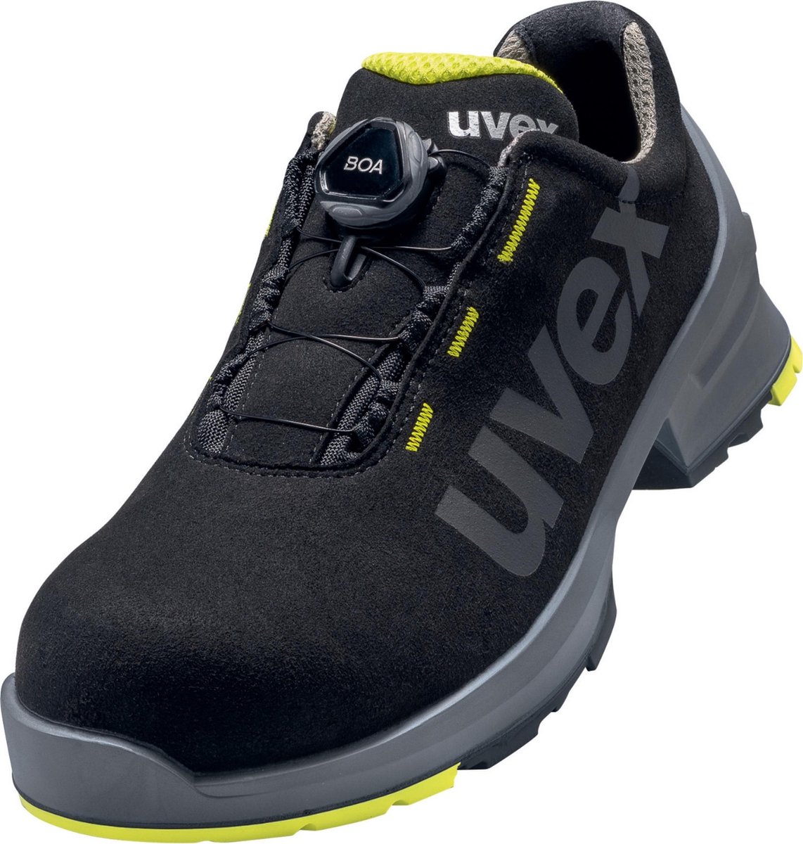 uvex 6566 6566843 Lage veiligheidsschoenen S2 Schoenmaat (EU): 43 Zwart 1 paar