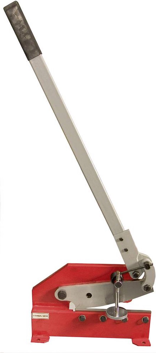 Holzmann Maschinen Lever Shears HS 200 Geschikt voor Metalen platen, platen, ronde en platte staalsoorten H030100005