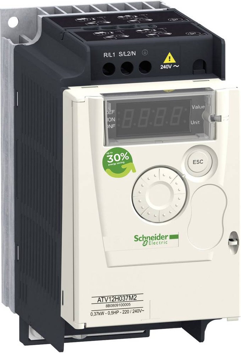 Schneider Electric Frequentieregelaar ATV12H055M2 0.55 kW 1-fasig
