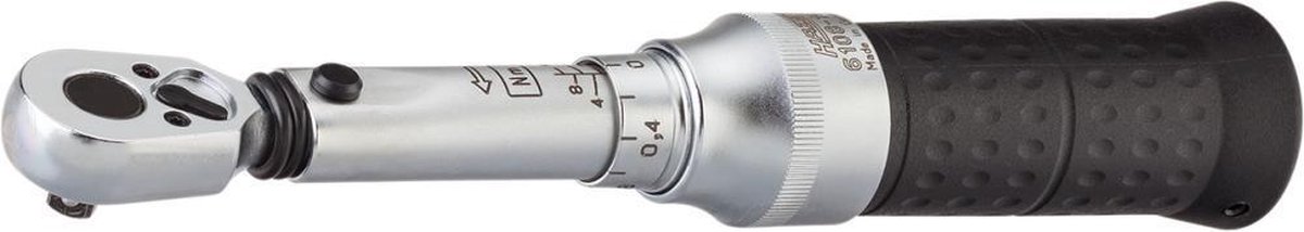 Hazet 6108-1CT 6108-1CT Momentsleutel Met omschakelbare ratel 1/4 (6.3 mm) 2 - 10 Nm