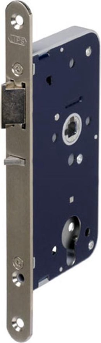 Lips 2429 Centraalslot | DM60mm | RC73,5mm | krukgat 8mm | voorplaat RVS 24x235mm rechthoekig | sluitplaat SPT2421 R | DR 2+4 - 7265615