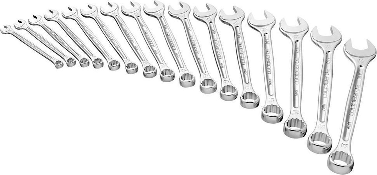 Facom set 25 ringsteeksleutels standaard - 440.JE25