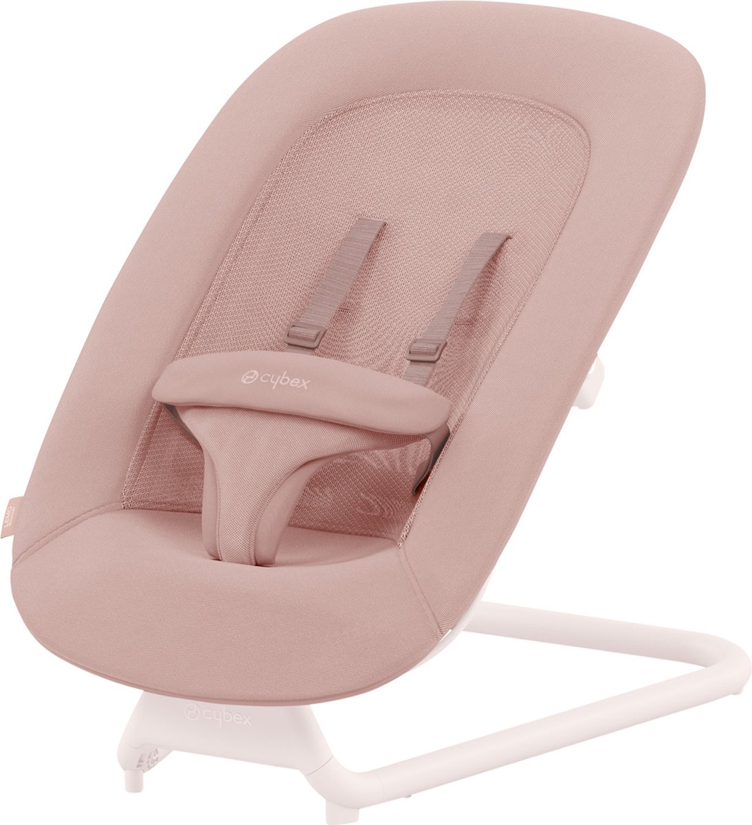 Newbornset Cybex Lemo + Click&Fold Bouncer Pearl Pink/Light Pink