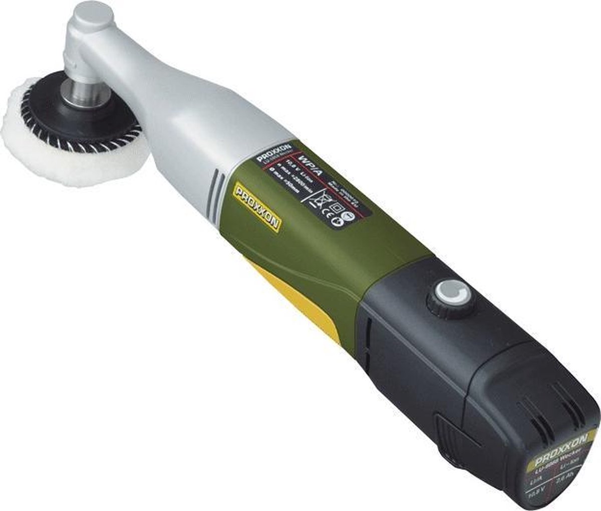 Proxxon WP/A Haakse polijstmachine Zonder accu, Zonder lader, Incl. accessoires 10.8 V