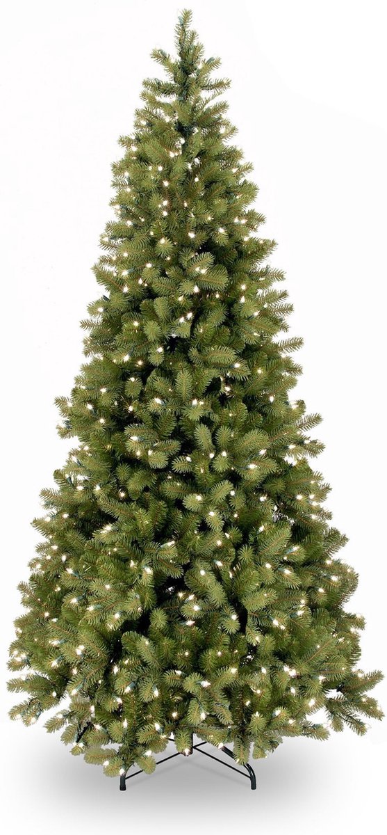 Poly Bayberry Slim kunstkerstboom Hinged 198 cm met 400 LED Power Connect - National Tree Company