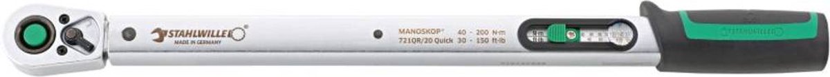 Stahlwille Momentsleutel | 1/2 inch 40-200 Nm | 1 stuk - 50204120 - 50204120