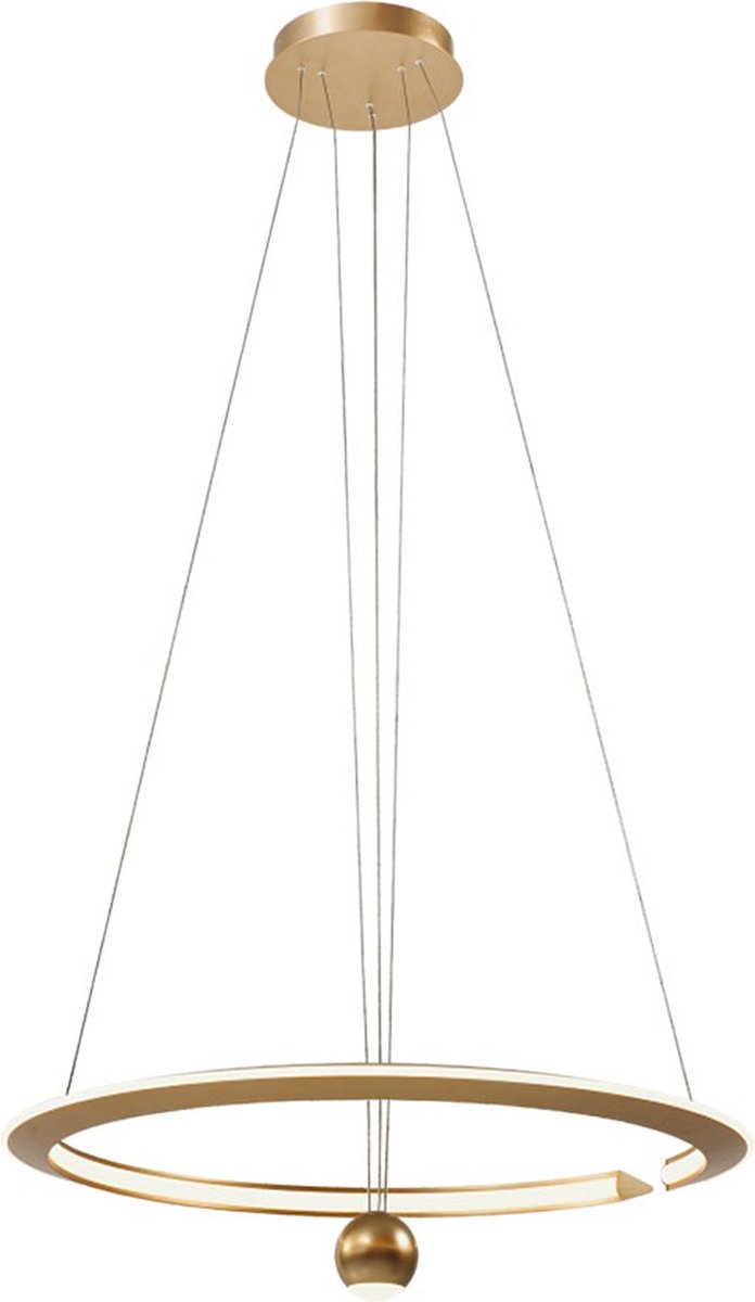 V-TAC VT-10126 23431 LED-plafondlamp LED Energielabel: E (A - G) 45 W Goud