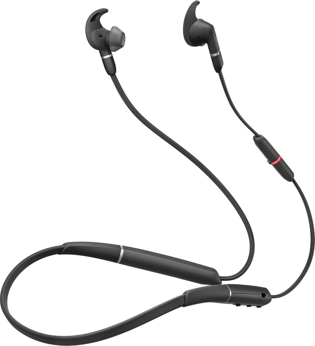 Jabra Evolve 65e MS Stereo In Ear headset HiFi Bluetooth Stereo Zwart