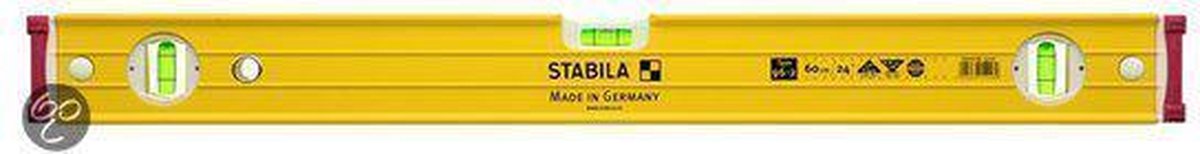 Stabila Waterpas,96-2 afn.Kappen2V1H libel 180cm - 15230