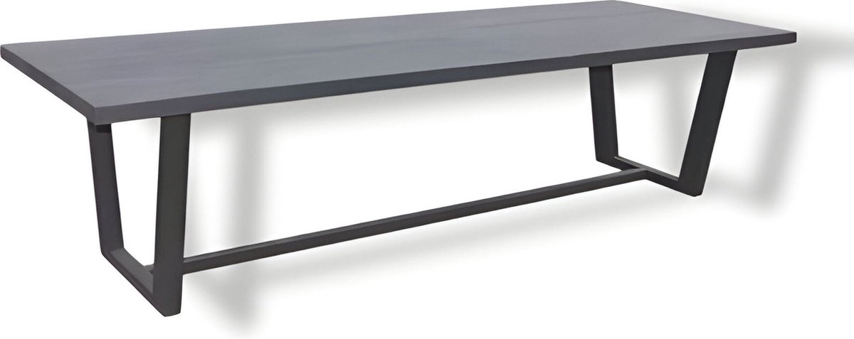 Lauren tafel 300x110x76 cm teak charcoal finish - Max&Luuk