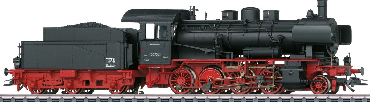 Märklin 37509 H0 goederentrein-stoomlocomotief BR 56.1 van de DR
