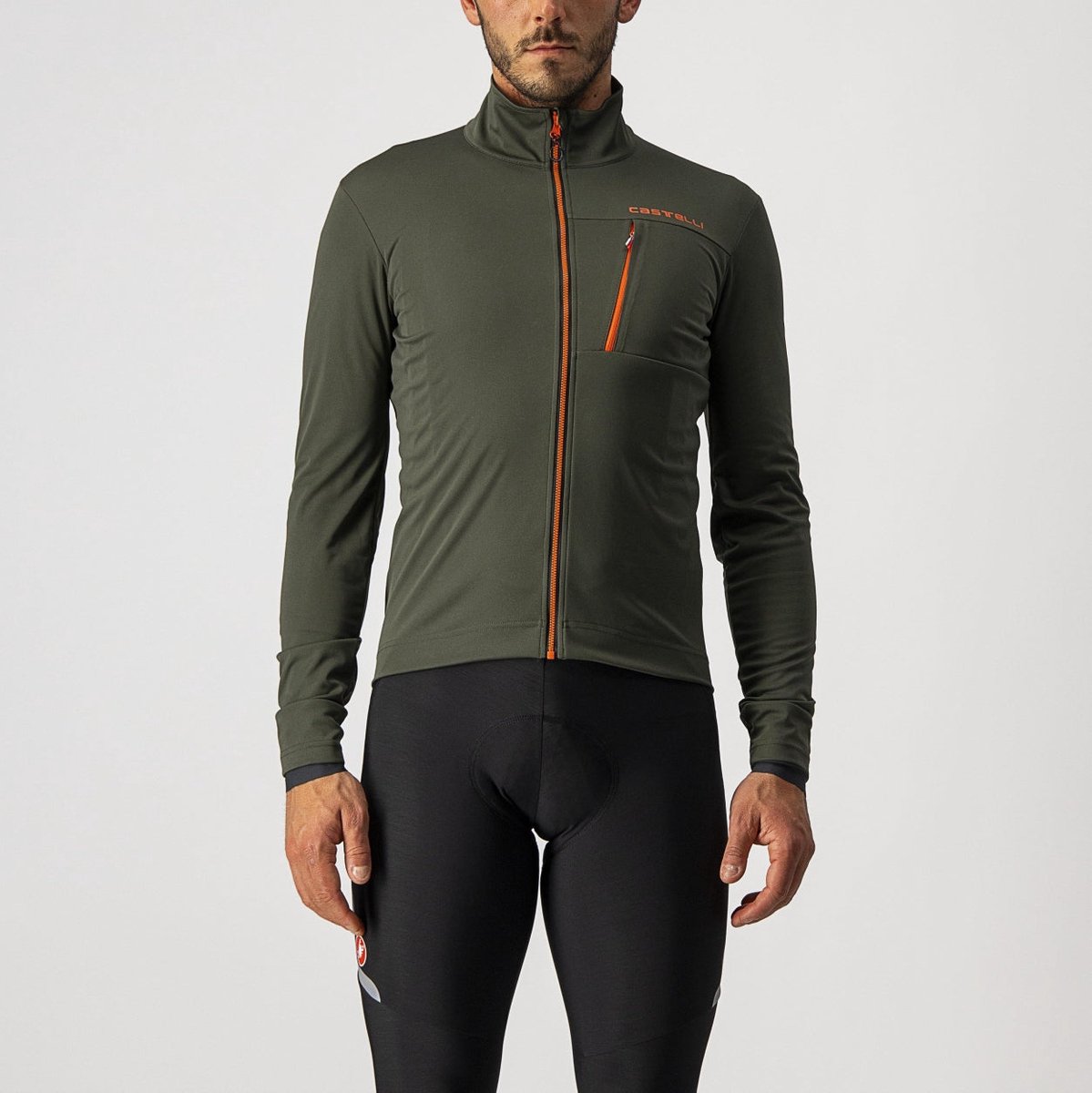 Castelli GO fietsjack groen heren XXXL