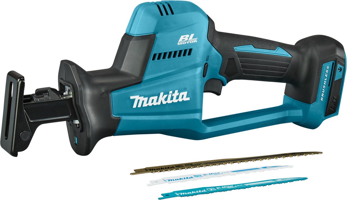 Makita DJR189Z Accu-reciprozaag DJR189Z Zonder accu, Zonder lader