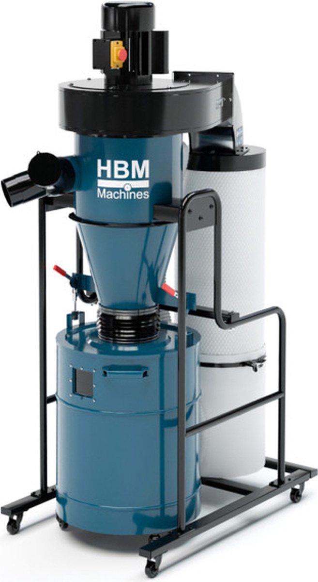 Mobiele stofafzuiginstallatie 400V 2200 Watt